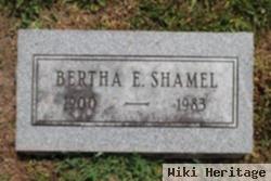 Bertha E Shamel