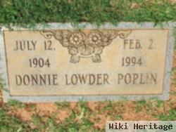 Donnie Lowder Poplin