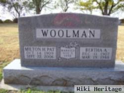 Bertha A Woolman