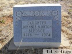 Johnnie Morton Bledsoe