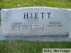 Galen T Hiett