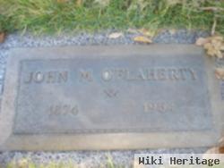 John M O'flaherty