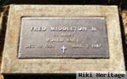 Pvt Fred Middleton, Jr