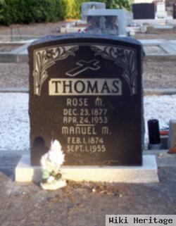 Manuel M. Thomas