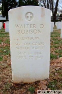 Walter Oliver Robison, Sr