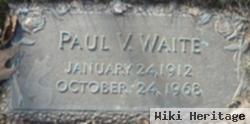 Paul V Waite