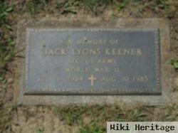 Jack Lyons Keener