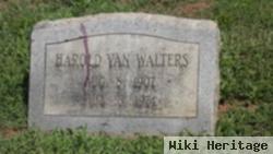 Harold Van Walters