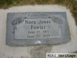 Nora Jones Fowler