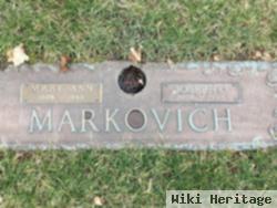 Mary Ann Horvath Markovich