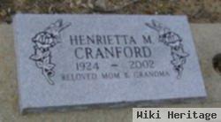 Henrietta M Cranford