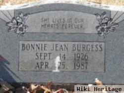 Bonnie Jean Burgess