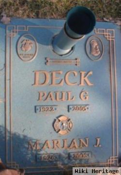 Paul G Deck