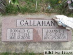 Ronald G Callahan