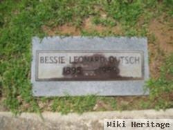 Bessie Mae Leonard Dutsch