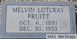 Melvin Lottaway Pruitt