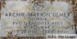 Archie Marion Ulmer