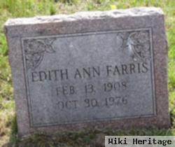 Edith Ann Faris