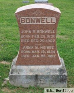 John R Bonwell