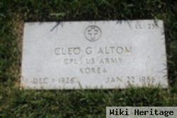 Cleo G Altom