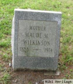 Maude M. Wilkinson