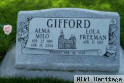 Alma Milo Gifford