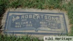 William A Robertson
