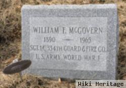 William F. Mcgovern