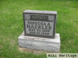 Rebecca A Howard Hackler