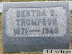 Bertha S Schellenger Thompson