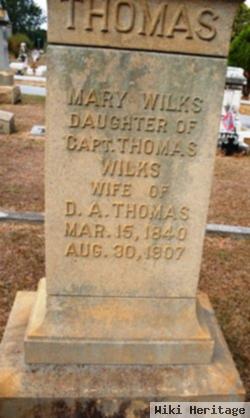 Mary Wilks Thomas