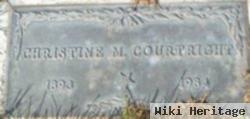 Christine May Melcher Courtright