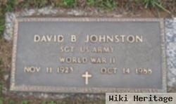 David B. Johnston