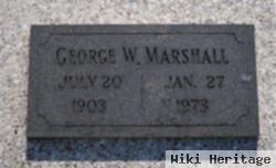 George W Marshall