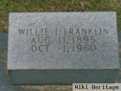 Willie I Franklin
