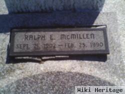 Ralph E Mcmillen