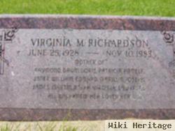 Virginia Marie Honer Richardson