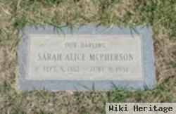 Sarah Alice Mcpherson