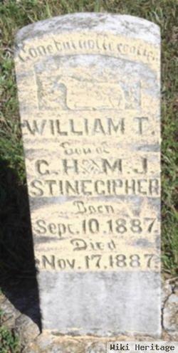 William T Stinecipher