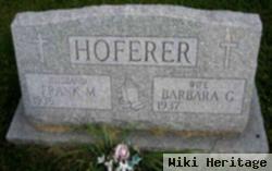 Barbara G Hoferer