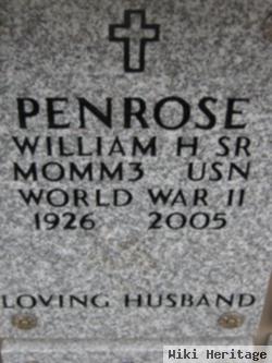 William H Penrose, Sr