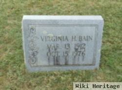 Virginia Elizabeth Humphries Bain