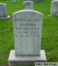 Minnie Bechtel Bingaman