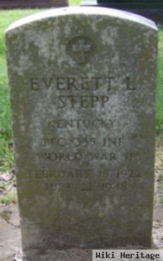 Pfc Everett L. Stepp