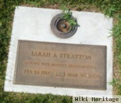 Sarah A Stratton