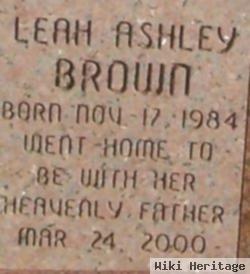 Leah Ashley Brown