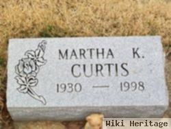 Martha Katheryn "kate" Malone Curtis