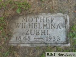 Wilhelmina "minnie" Schultz Zuehl