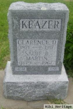 Clarence D Keazer