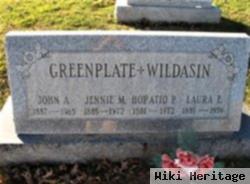 Jennie May Wildasin Greenplate